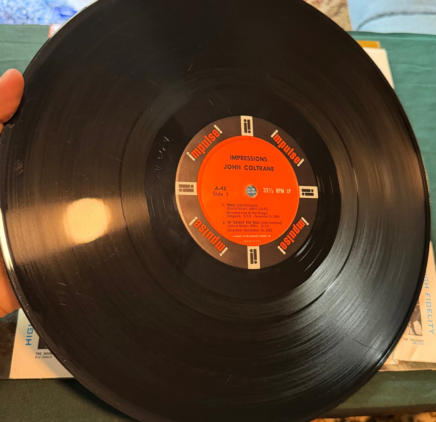 John Coltrane - Impressions 1st Press Mono 1963 Impulse Van Gelder