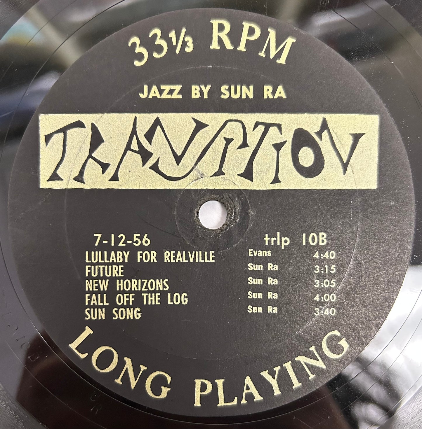Sun Ra - Jazz By Sun Ra 1st Press Transition 1957 RARE