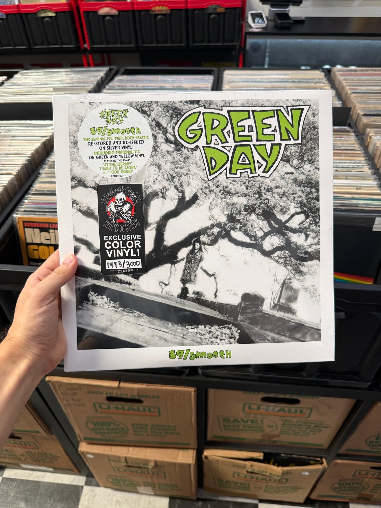 Green Day 39/Smooth Sealed 2023 w/ 45’s