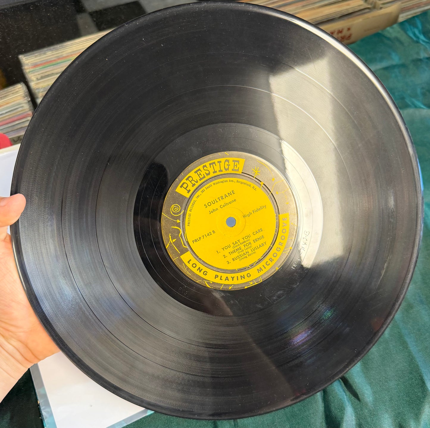 John Coltrane - Soultrane 1st Mono Press 1958 Prestige Bergenfield