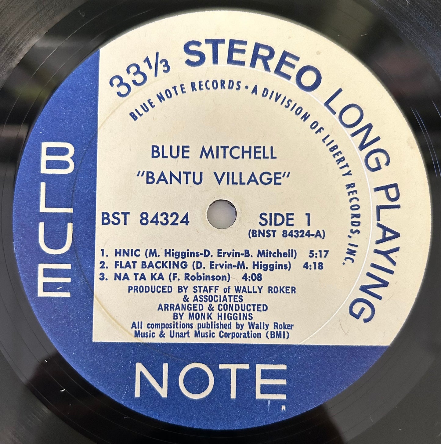 Blue Mitchell - Bantu Village 1st Press 1969 Blue Note Jazz-Funk