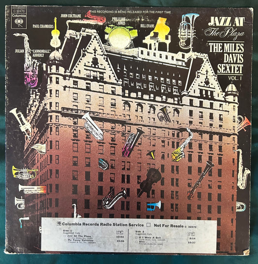 Miles Davis - Jazz At The Plaza 1st Press 1973 Promo Columbia