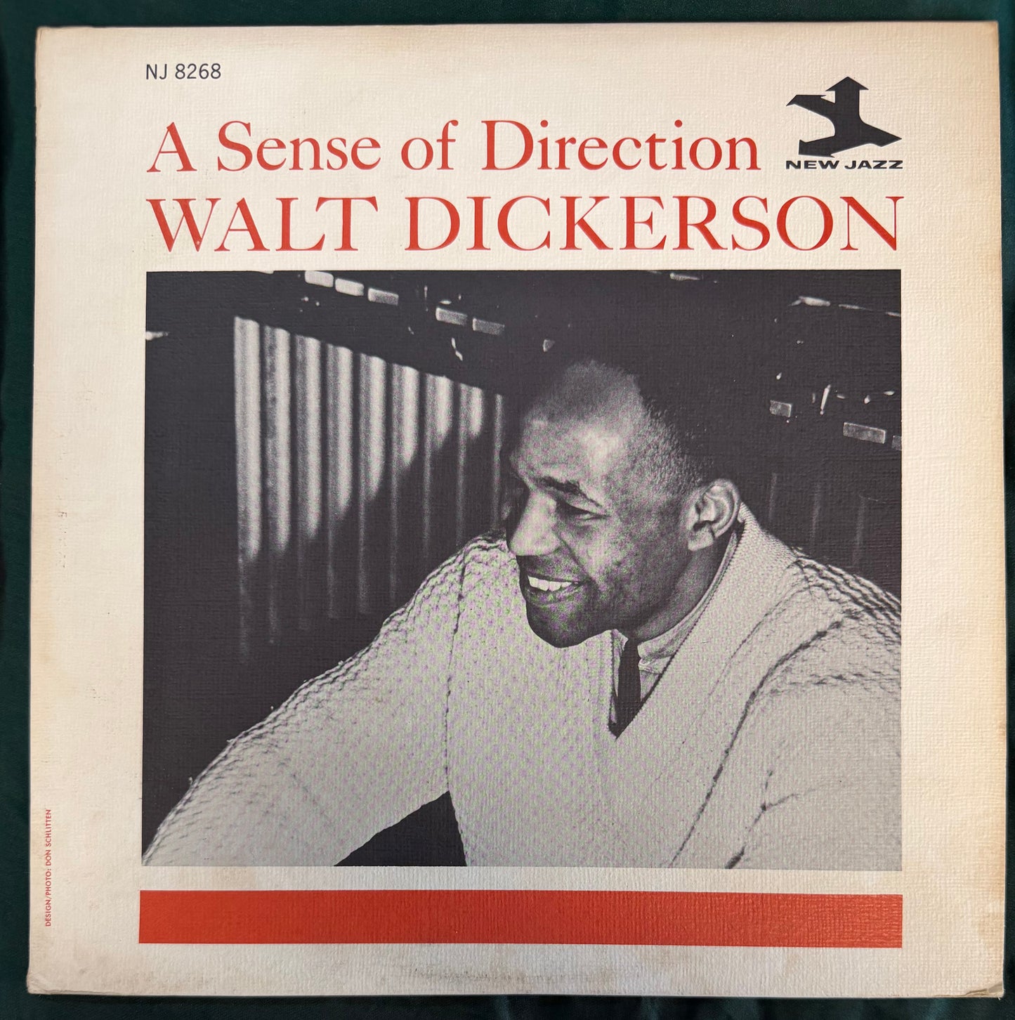 Walt Dickerson - A Sense Of Direction 1st Press 1961 Mono New Jazz