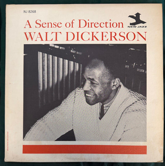 Walt Dickerson - A Sense Of Direction 1st Press 1961 Mono New Jazz