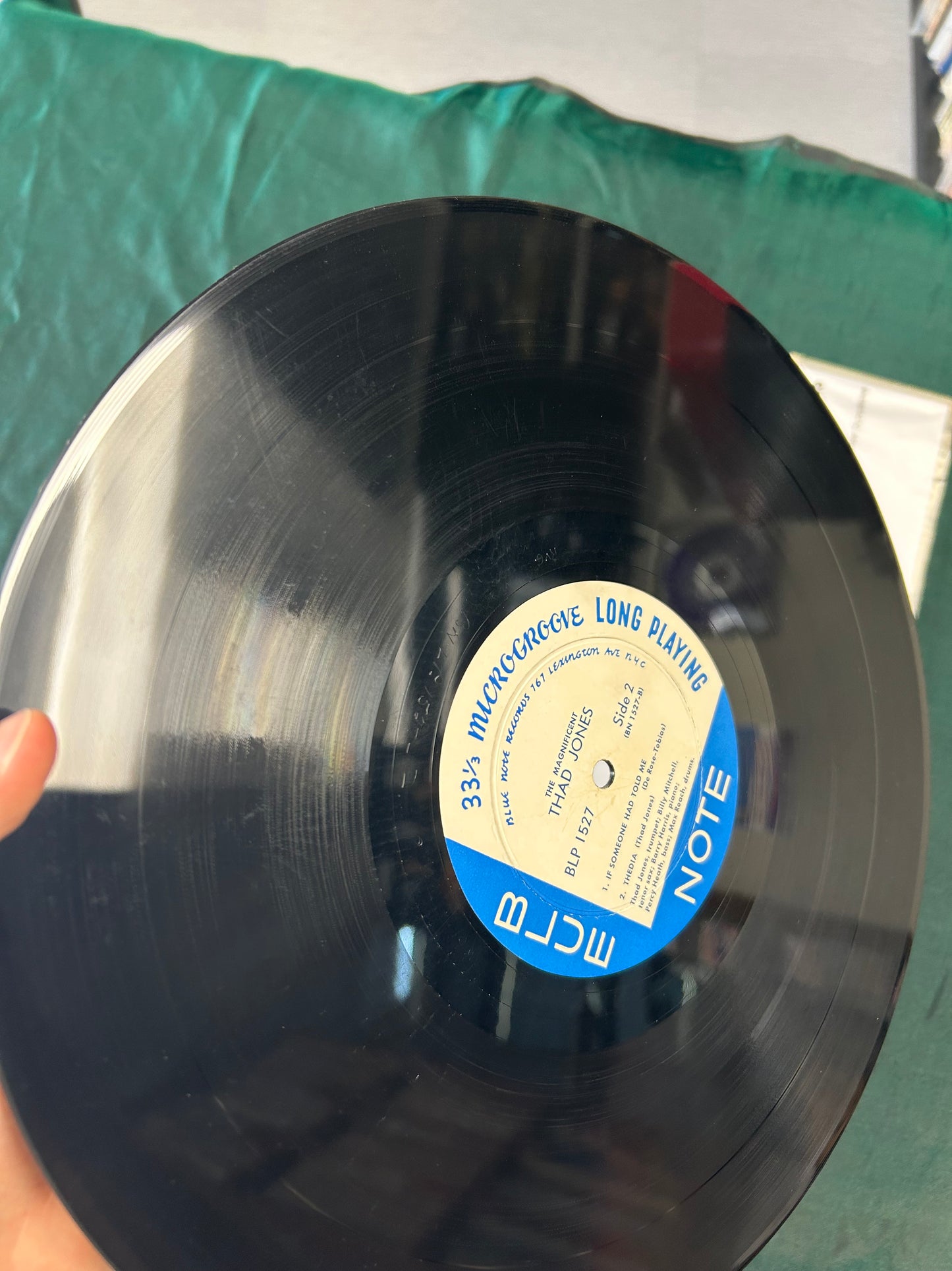 Thad Jones - The Magnificent Thad Jones 1st Mono Press Blue Note 1956 Lexington Ave
