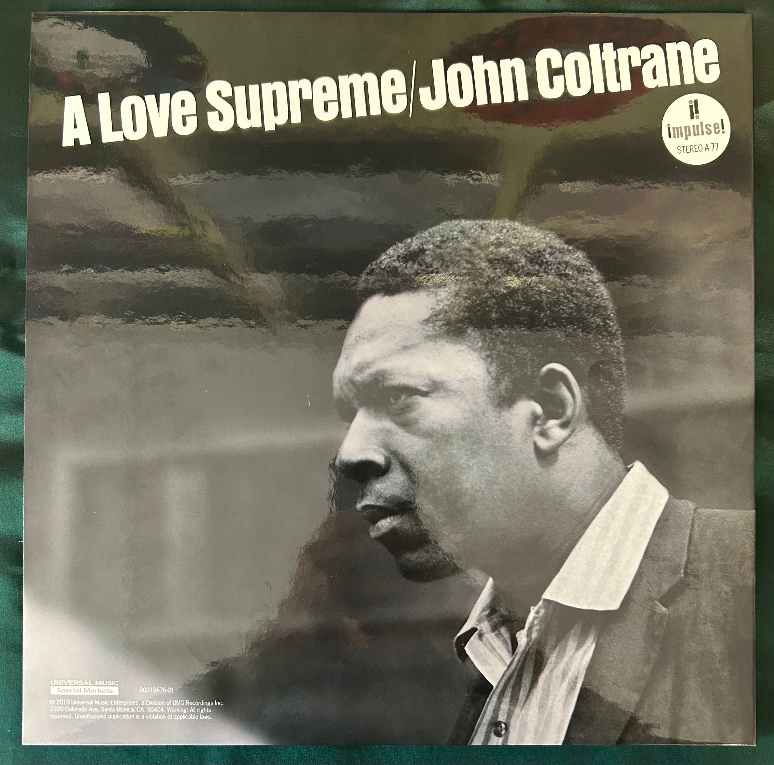 John Coltrane - A Love Supreme 2010 Analogue Productions 2lp 45RPM  Audiophile Press