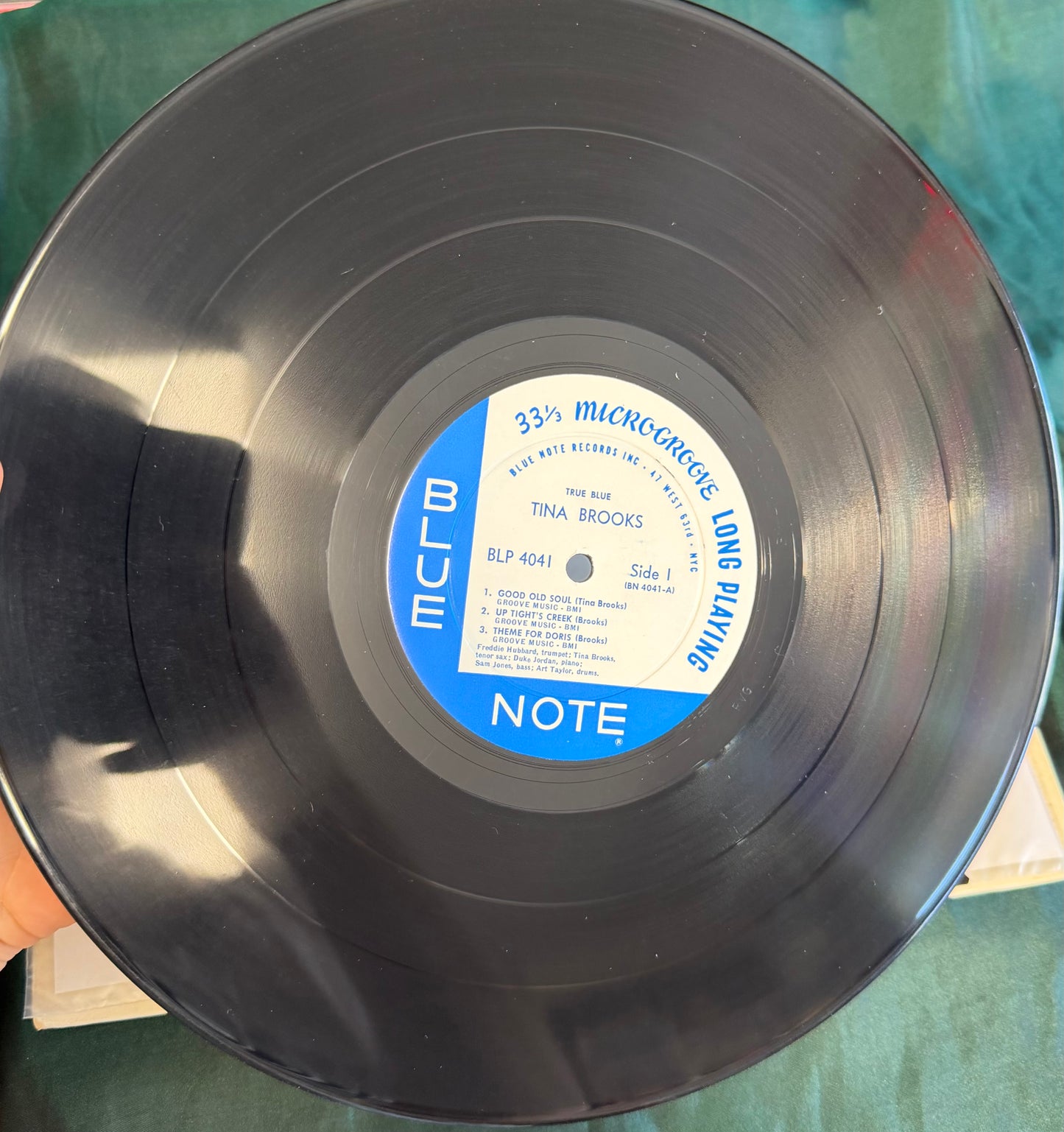 Tina Brooks - True Blue 1st Mono Press 1960 Blue Note
