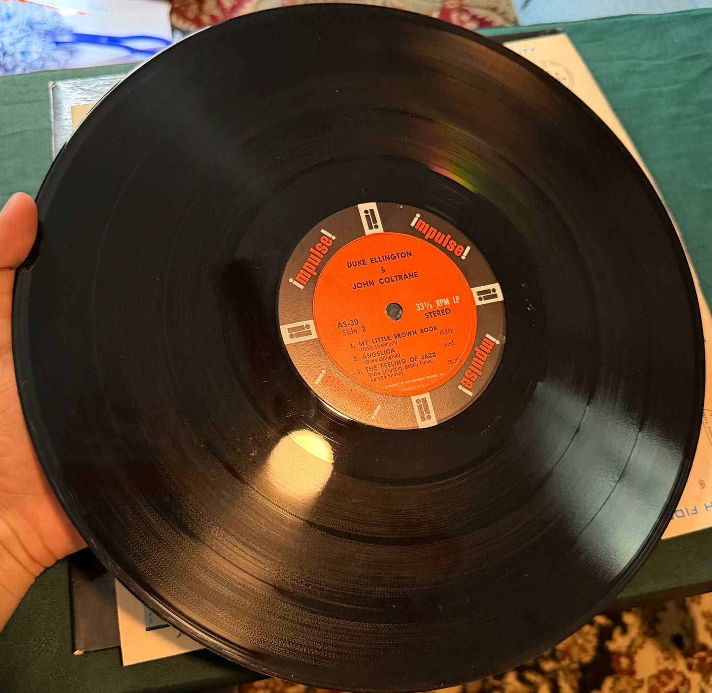 Duke Ellington & John Coltrane - Duke Ellington & John Coltrane 2nd Press 1963 Van Gelder Stereo Impulse