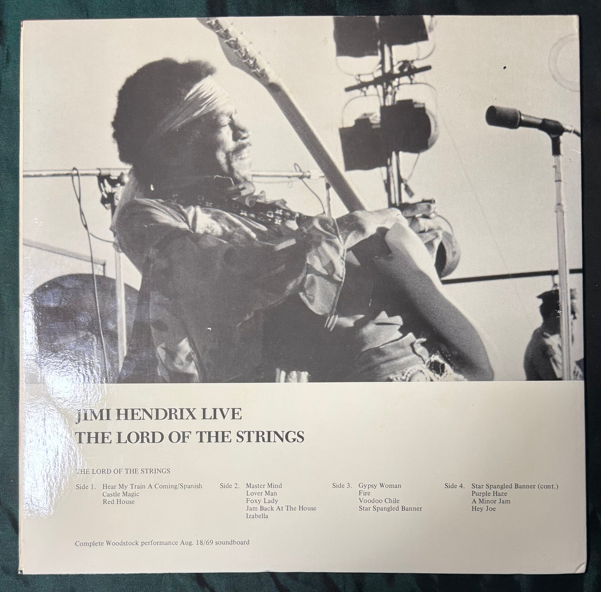 Jimi Hendrix - The Lord Of The Strings 2 LP Live Unofficial release