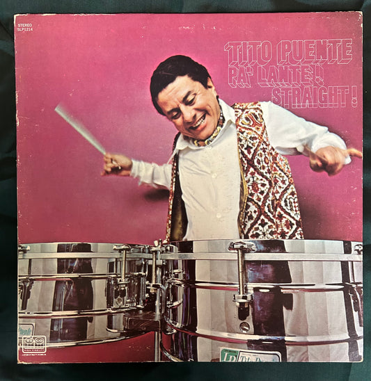 Tito Puente - Pa’Lante! / Straight! 1st Press Stereo 1970 Tico