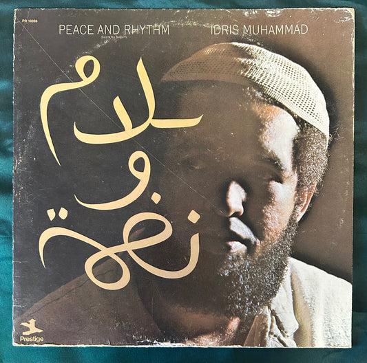 Idris Muhammad - Peace And Rhythm 1st Press 1971 Prestige Van Gelder