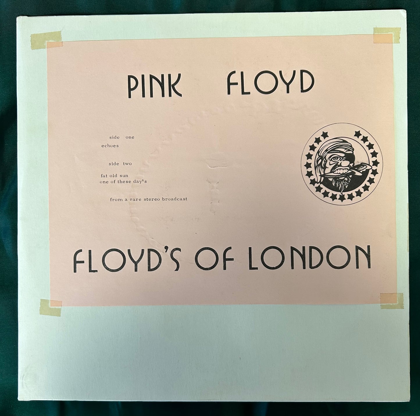 Pink Floyd - Floyd’s Of London 1974 Live LP Contra Band