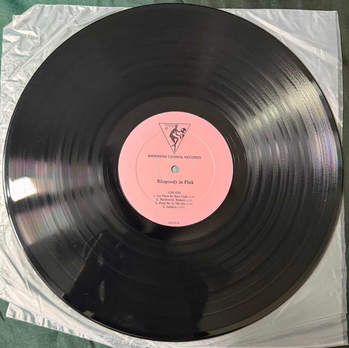 Pink Floyd (Screaming Abdabs)- Rhapsody In Pink 1988 Unofficial 2 LP Album
