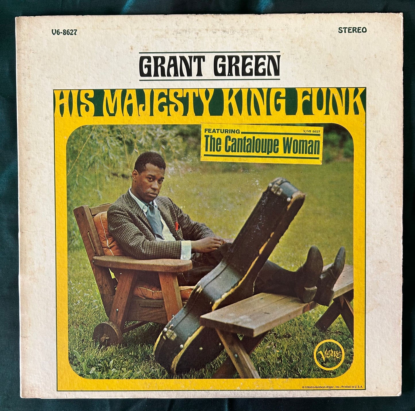Grant Green - His Majesty King Funk 1st Stereo Press 1965 Verve