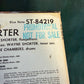 Wayne Shorter - The All Seeing Eye 1st Press 1966 Promo Stamp Stereo Blue Note NY Van Gelder