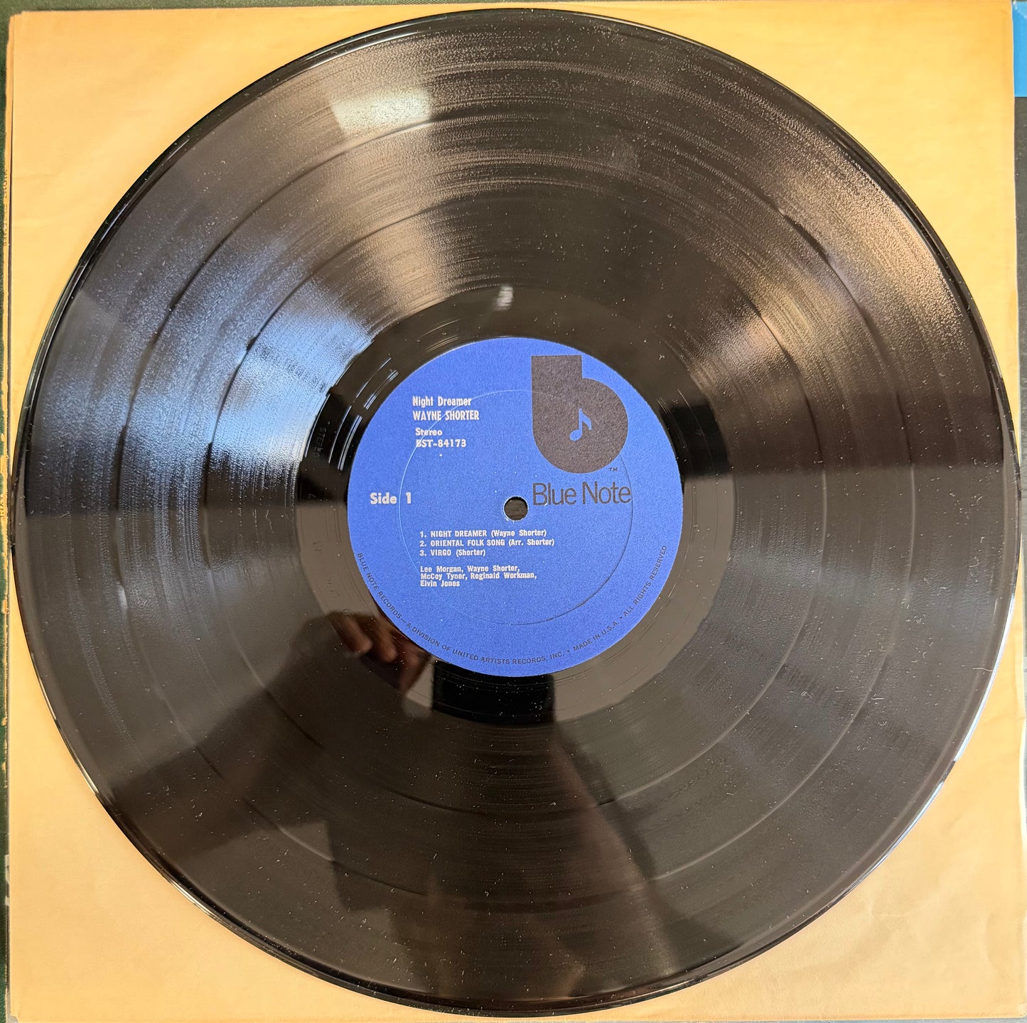 Wayne Shorter - Night Dreamer Blue Note 1973 Repress Van Gelder Black "b"