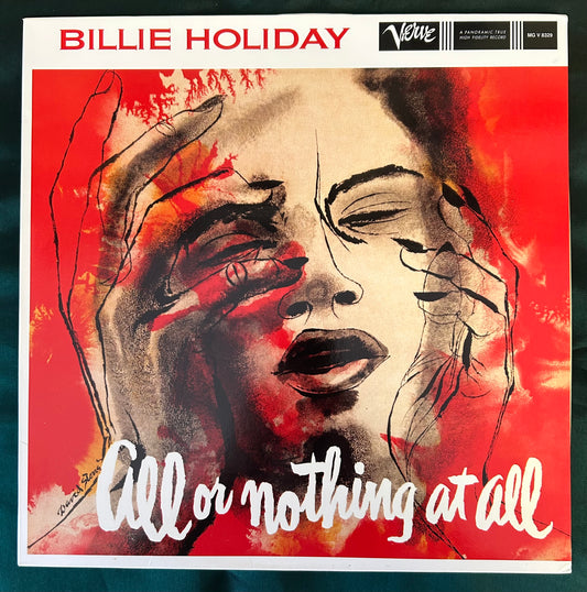 Billie Holiday - All Or Nothing At All 2012 Numbered Analogue Productions Audiophile Press 2lp 45RPM