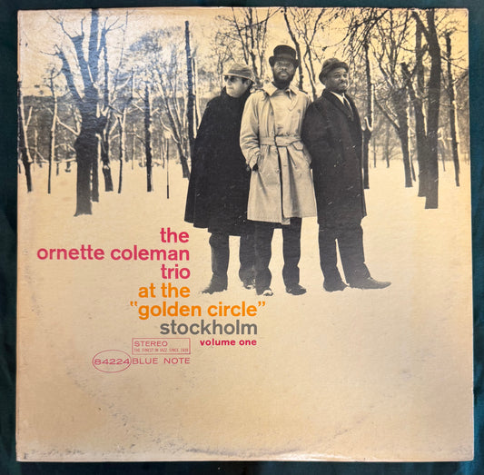 Ornette Coleman - At The "Golden Circle" Stockholm 1st Press 1966 Blue Note "p" Van Gelder