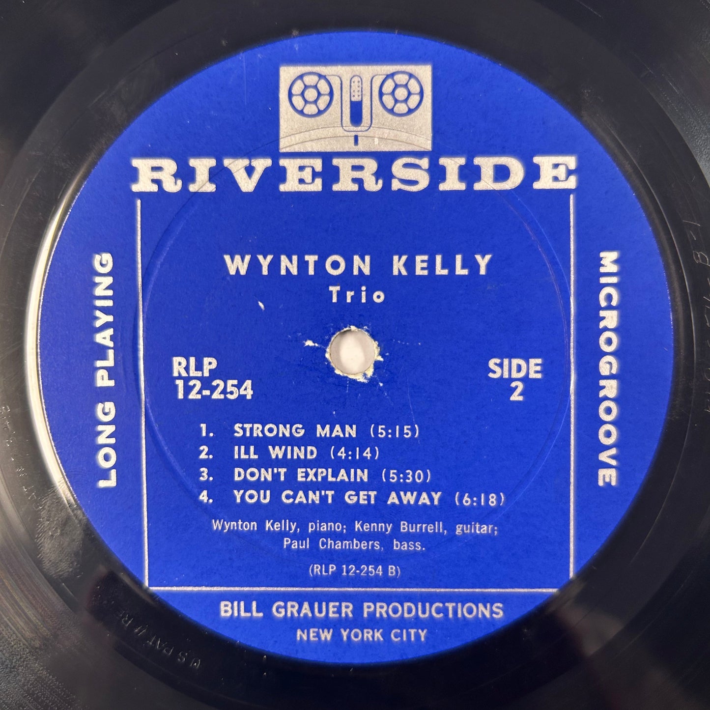 Wynton Kelly - Wynton Kelly Early Mono press 1958 Riverside DG