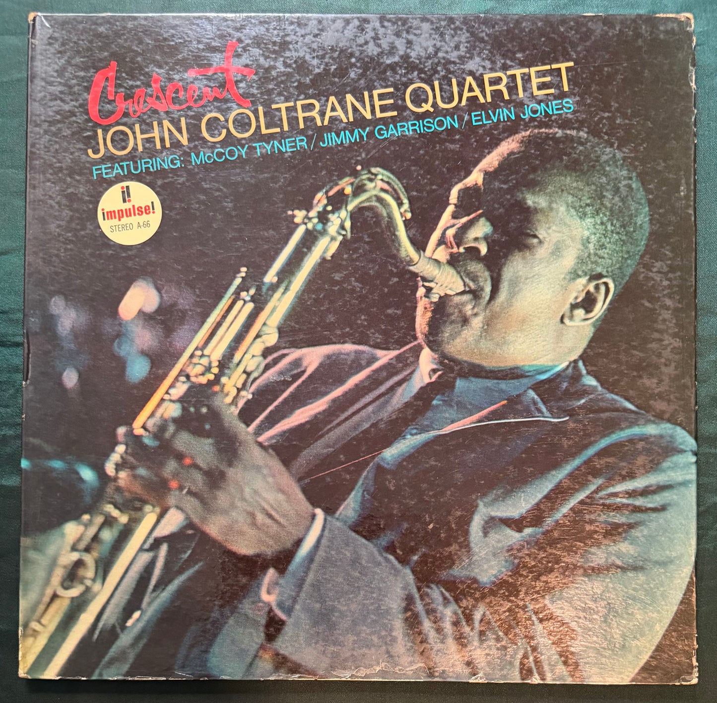John Coltrane - Crescent 1st Press 1964 Stereo Impulse Van Gelder