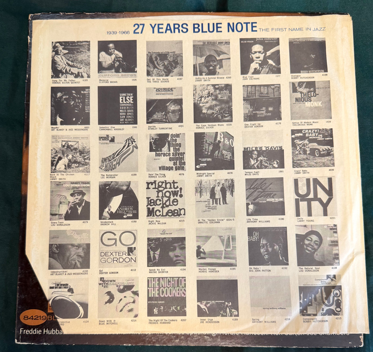 Wayne Shorter - The All Seeing Eye 1st Press 1966 Promo Stamp Stereo Blue Note NY Van Gelder