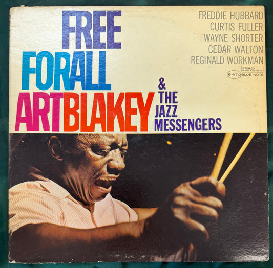Art Blakey & The Jazz Messengers - Free For All 1st Press 1965 Stereo