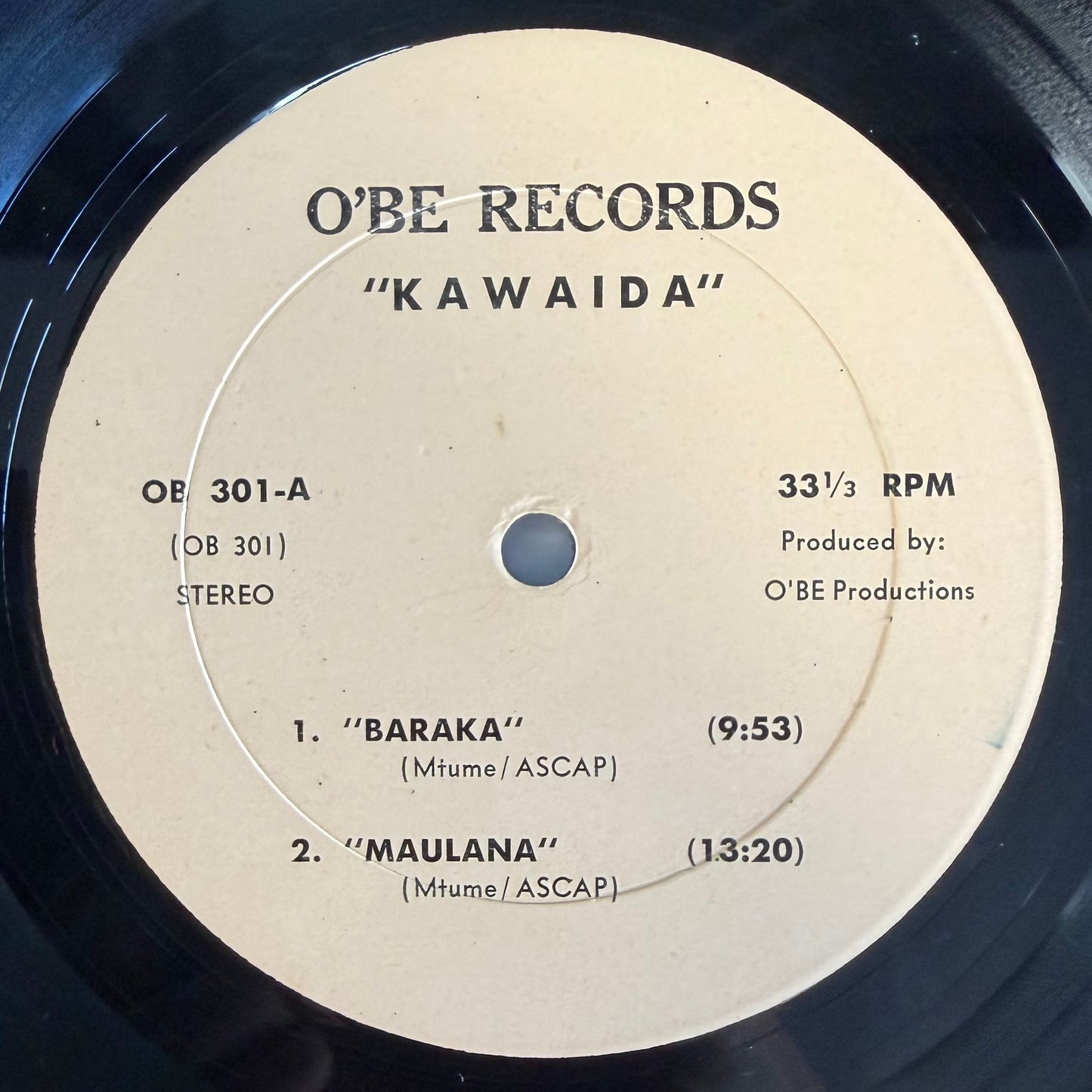 Albert Toudie Heath - Kawaida 1st Press 1970 Private Press Spiritual Jazz w/ Herbie Hancock