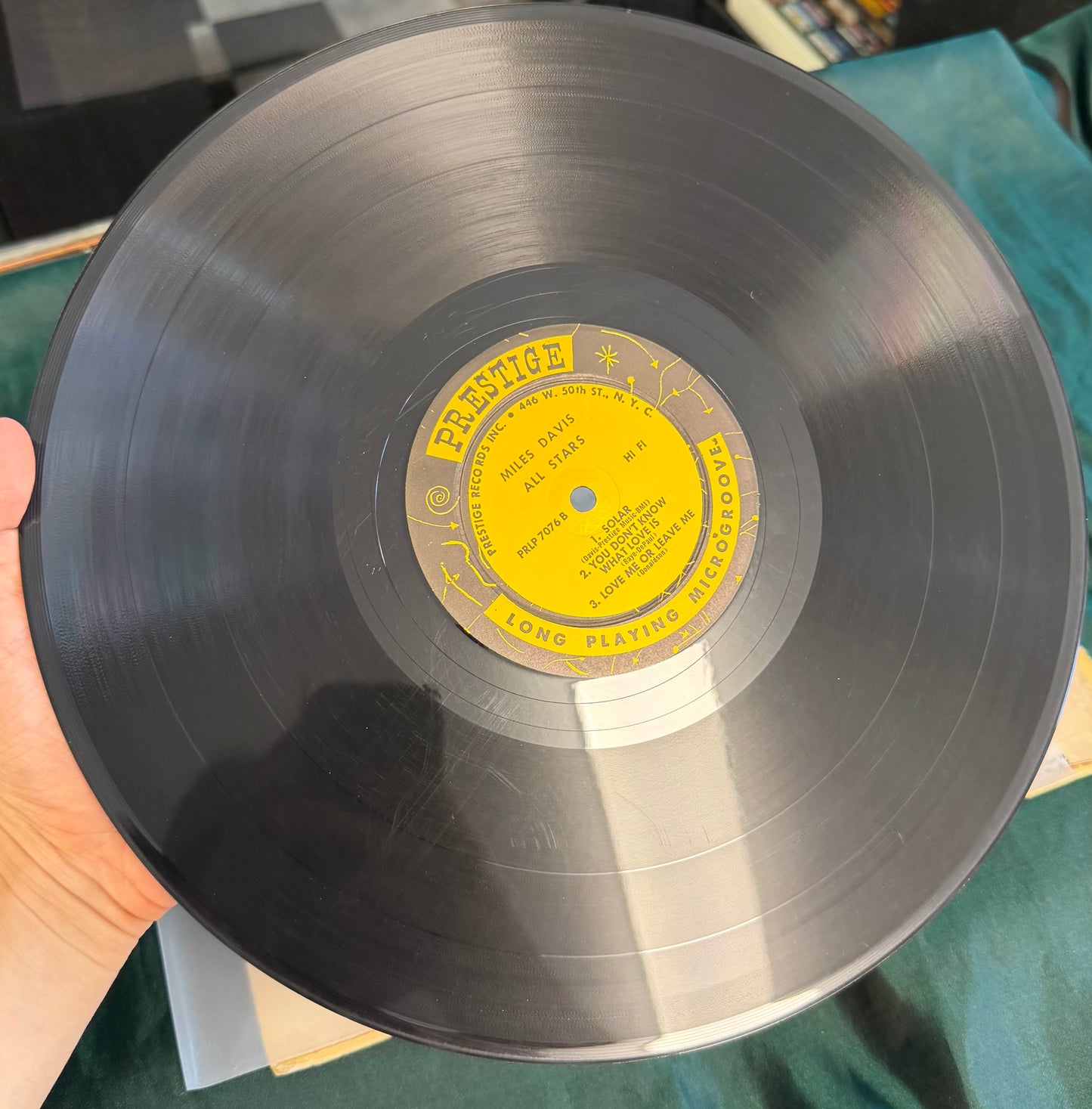 Miles Davis All Stars - Walkin’ 1st Press 1957 Mono 50th St. Prestige Fireworks