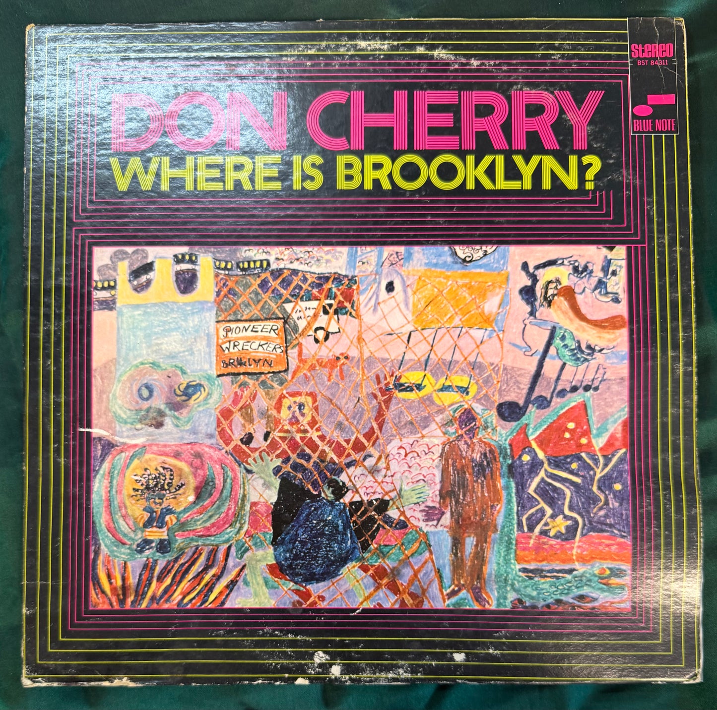 Don Cherry - Where is Brooklyn 1st Press 1969 Promo Blue Note