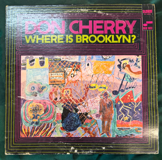 Don Cherry - Where is Brooklyn 1st Press 1969 Promo Blue Note