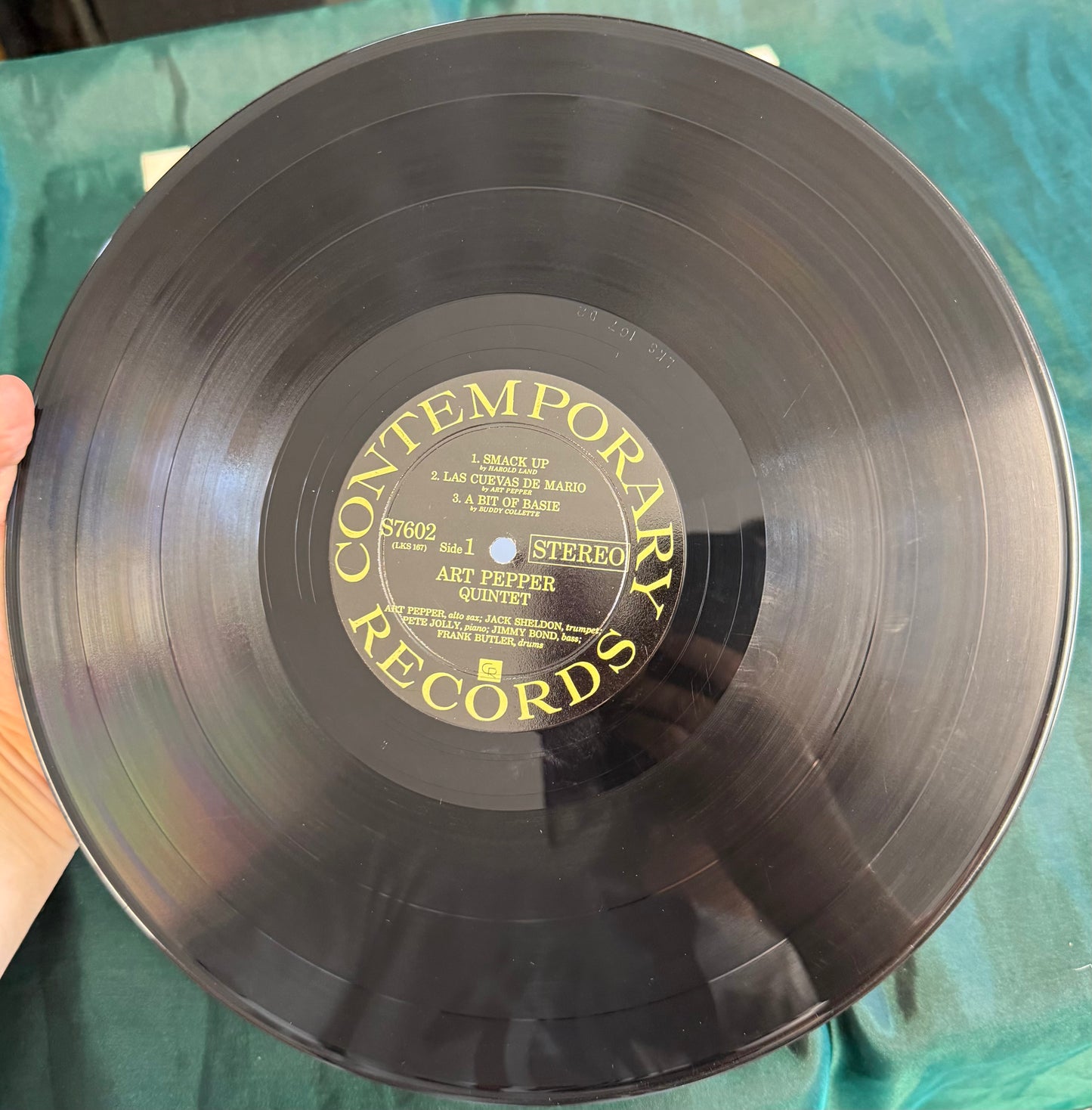 Art Pepper - Smack Up 1st Stereo Press 1962 Contemporary