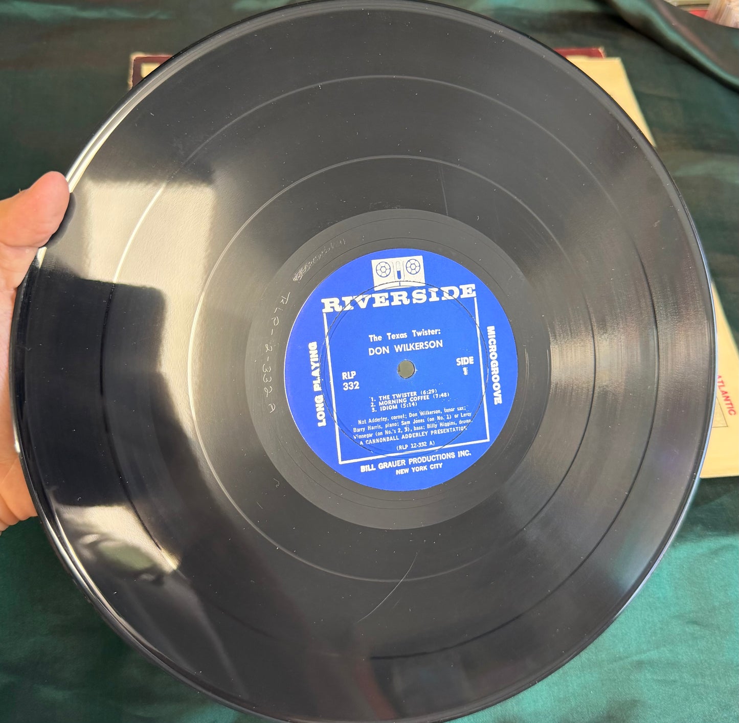 Don Wilkerson - The Texas Twister 1st Press Mono Riverside 1960