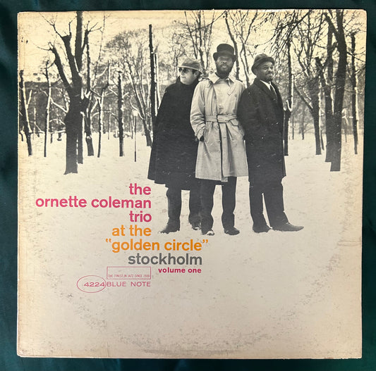 Ornette Coleman - At The Golden Circle Stockholm 1st Press 1966 Blue Note