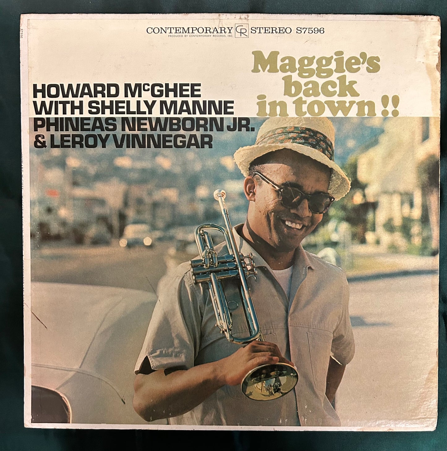 Howard McGhee - Maggie’s Back In Town 1st Stereo Press 1961 Contemporary