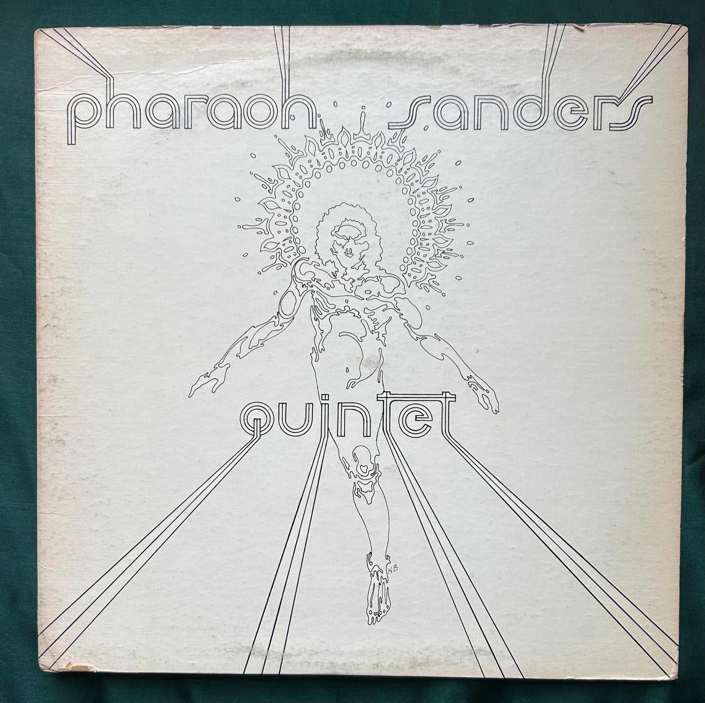 Pharoah Sanders - Quintet 1970 Repress ESP-Disk Alt. Cover. Pharoah's 1st lp