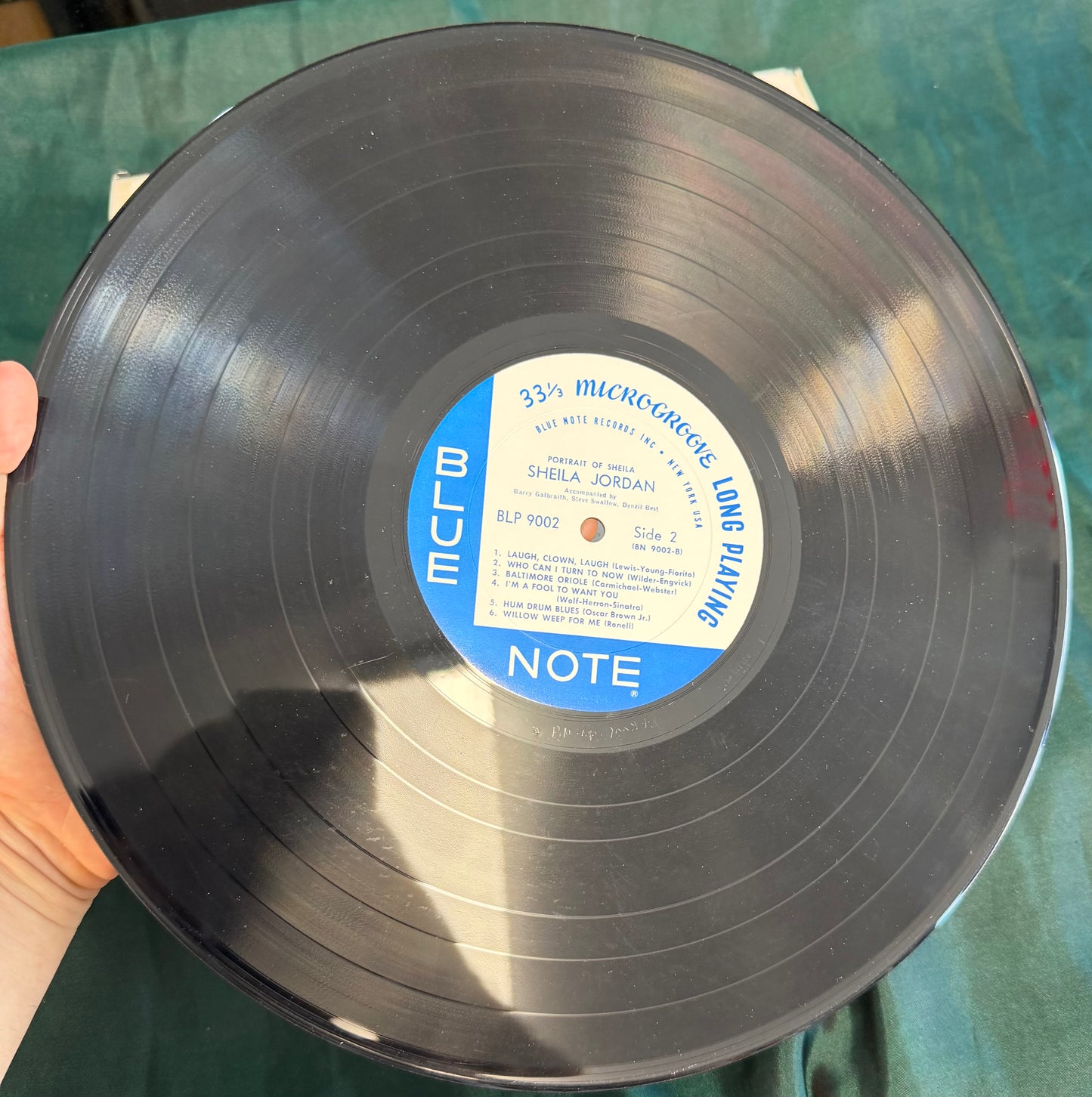 Sheila Jordan - Portrait of Sheila 1st Press 1963 Mono Blue Note Vocal Jazz