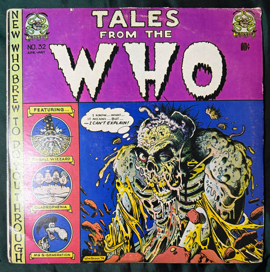 The Who - Tales From The Who TMOQ 1974 Colored Vinyl Split Rare!