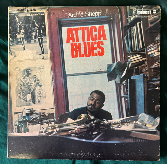 Archie Shepp - Attica Blues 1st Press 1972 Red Rim