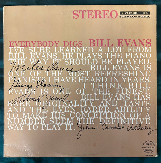Bill Evans - Everybody Digs Bill Evans 1983 OJC Repress
