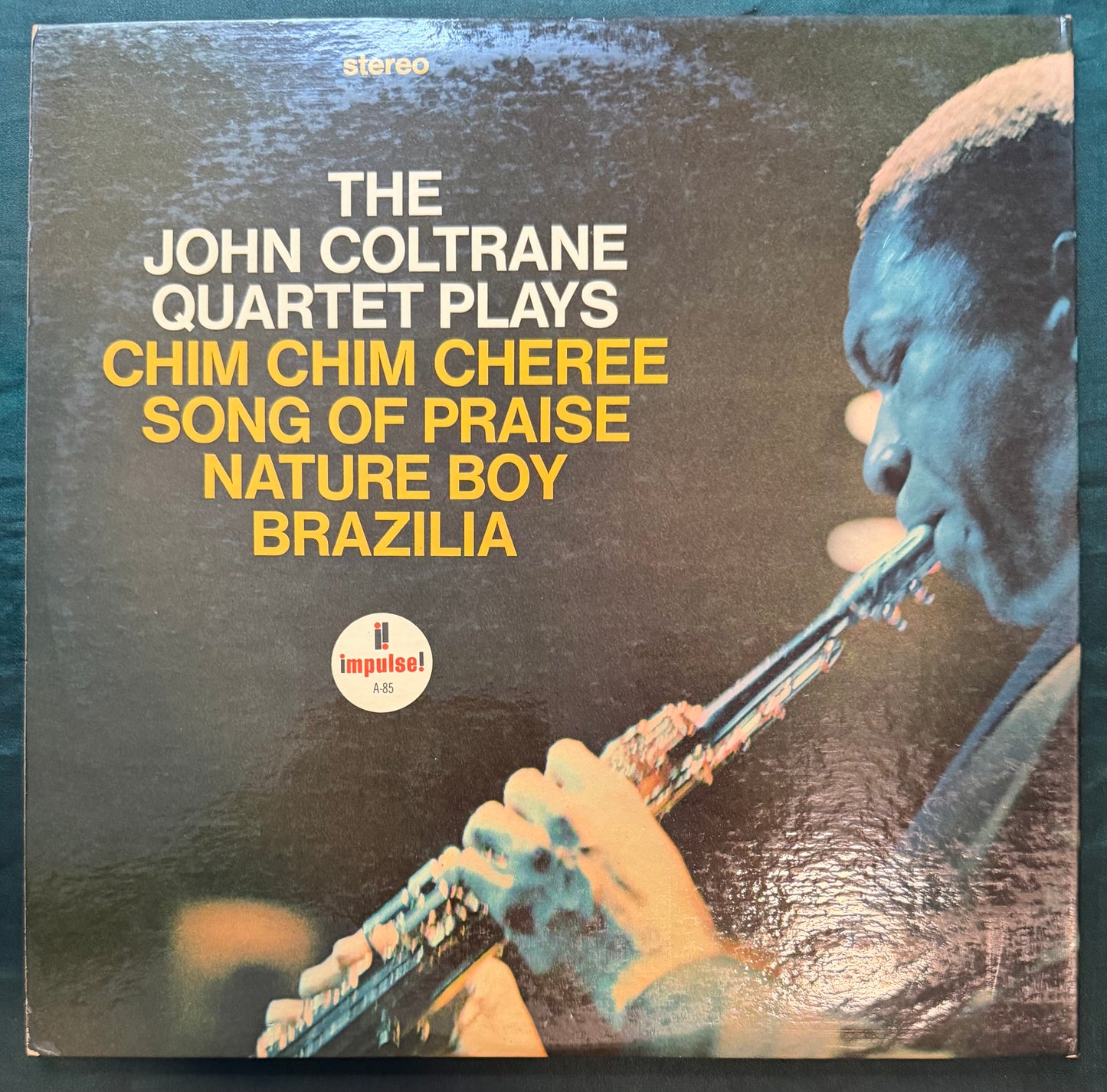John Coltrane Quartet - Plays Chim Chim Cheree... 1st Stereo Press 1965 Impulse Van Gelder