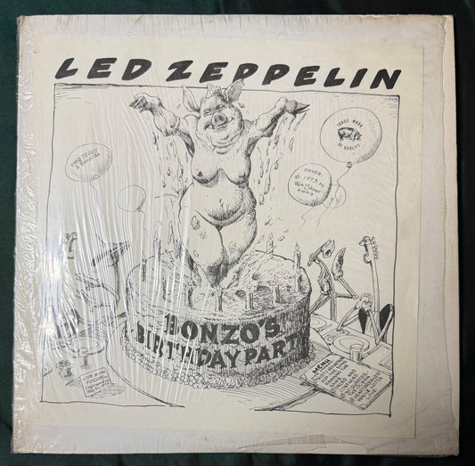 Led Zeppelin - Bonzo’s Birthday Party 1973 TMOQ 2 LP Unofficial press