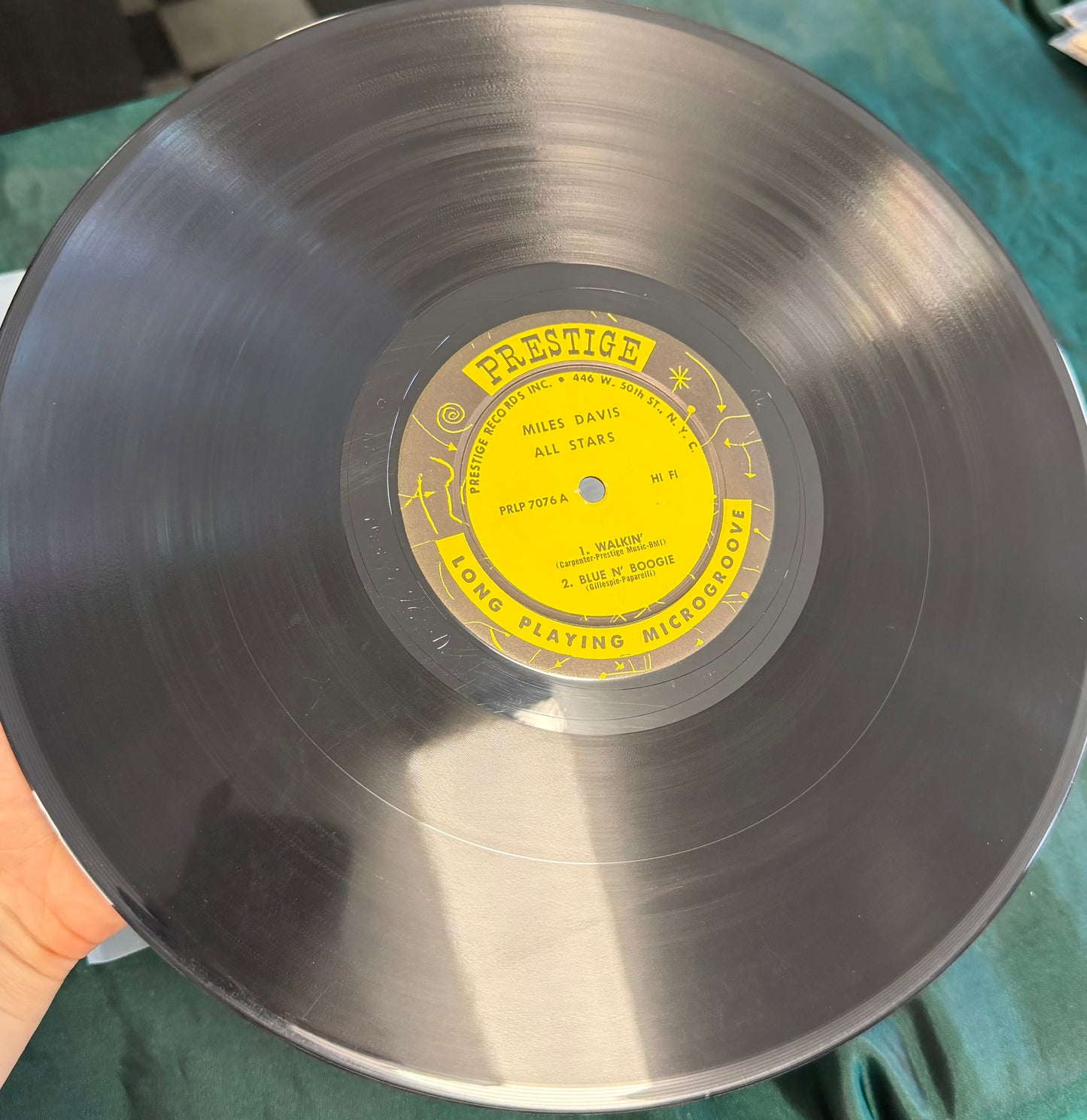 Miles Davis All Stars - Walkin’ 1st Press 1957 Mono 50th St. Prestige Fireworks