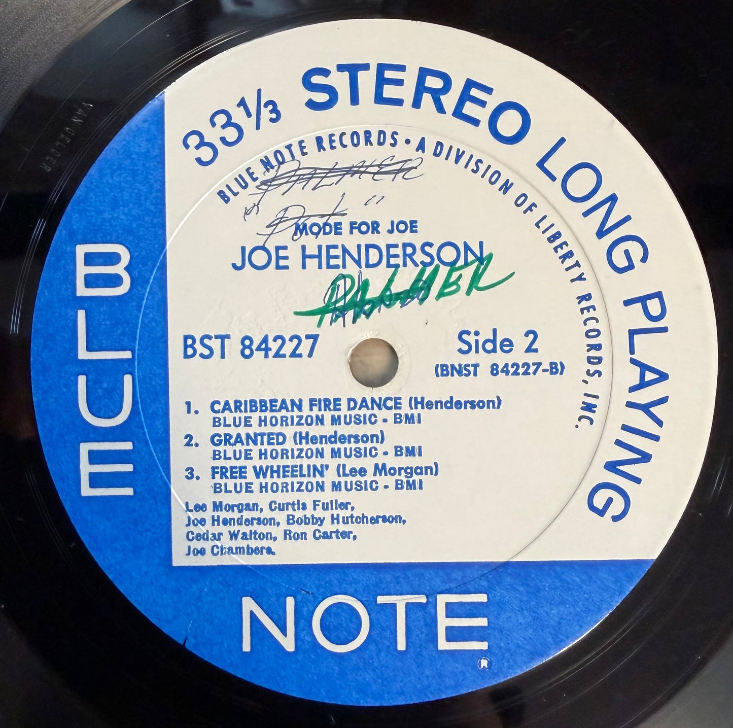 Joe Henderson - Mode For Joe 2nd Press Liberty 1966 Stereo Blue Note