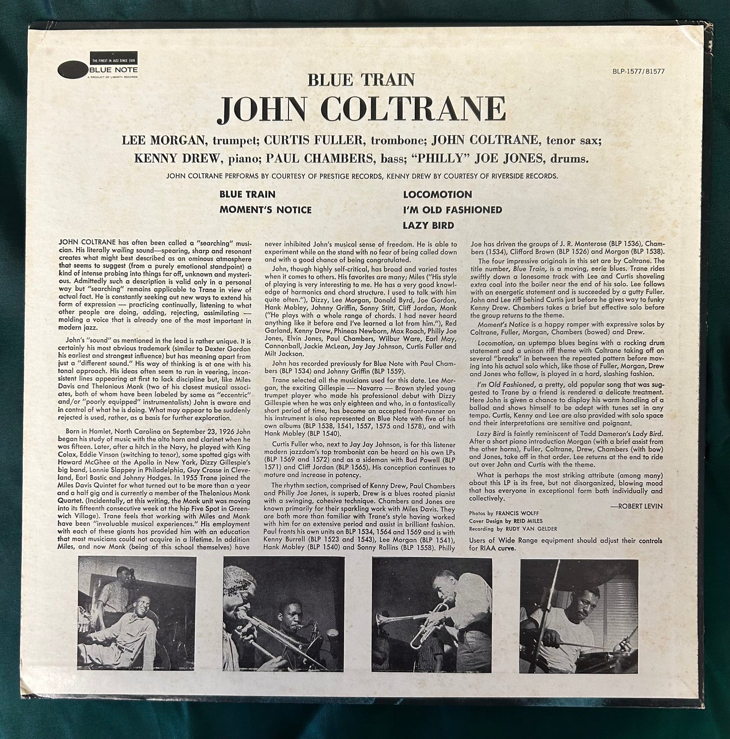 John Coltrane - Blue Train 1972 UA Press (Japan?) Blue Note