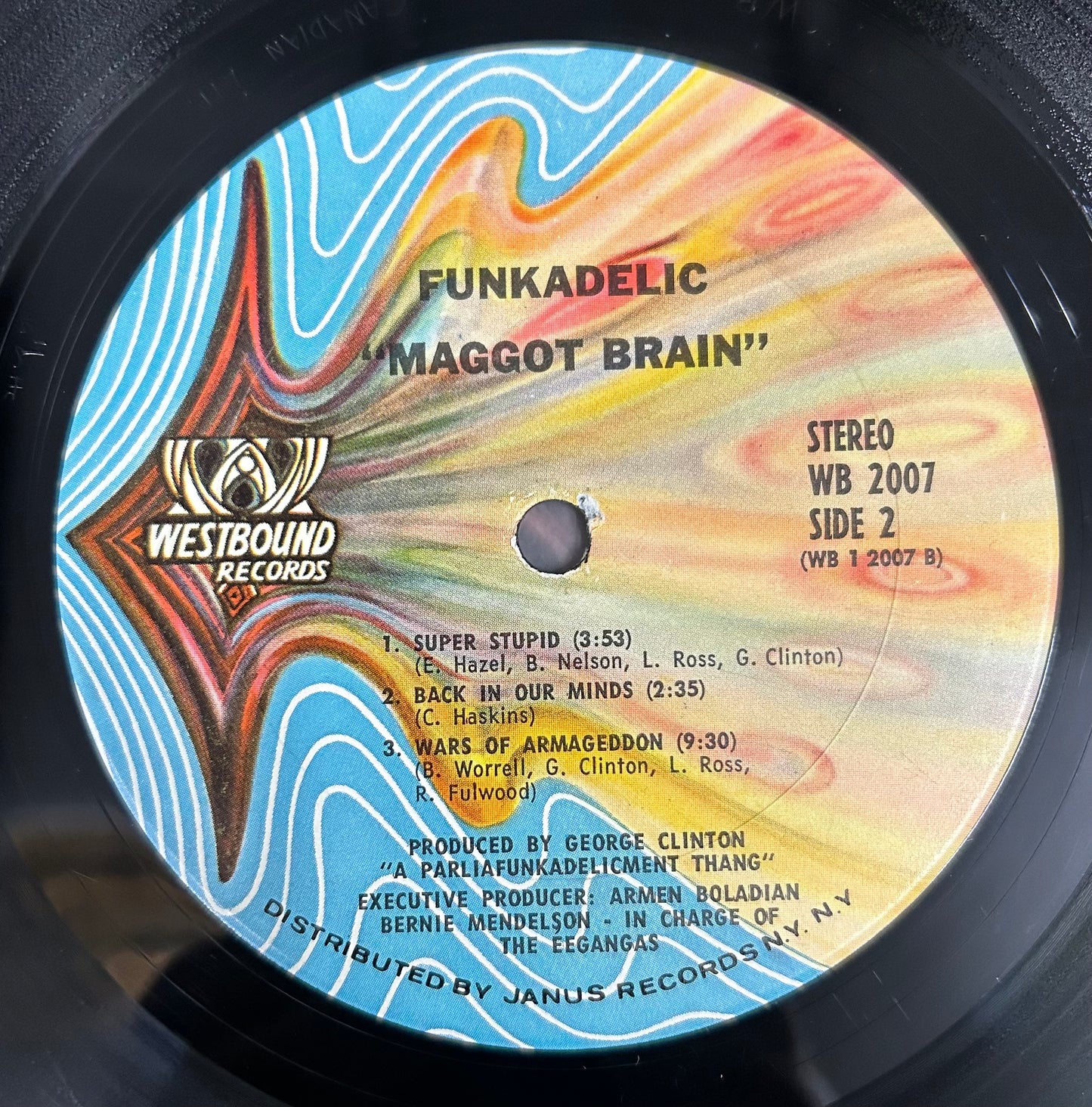 Funkadelic - Maggot Brain 1st Press 1971 Uni-Pak Westbound