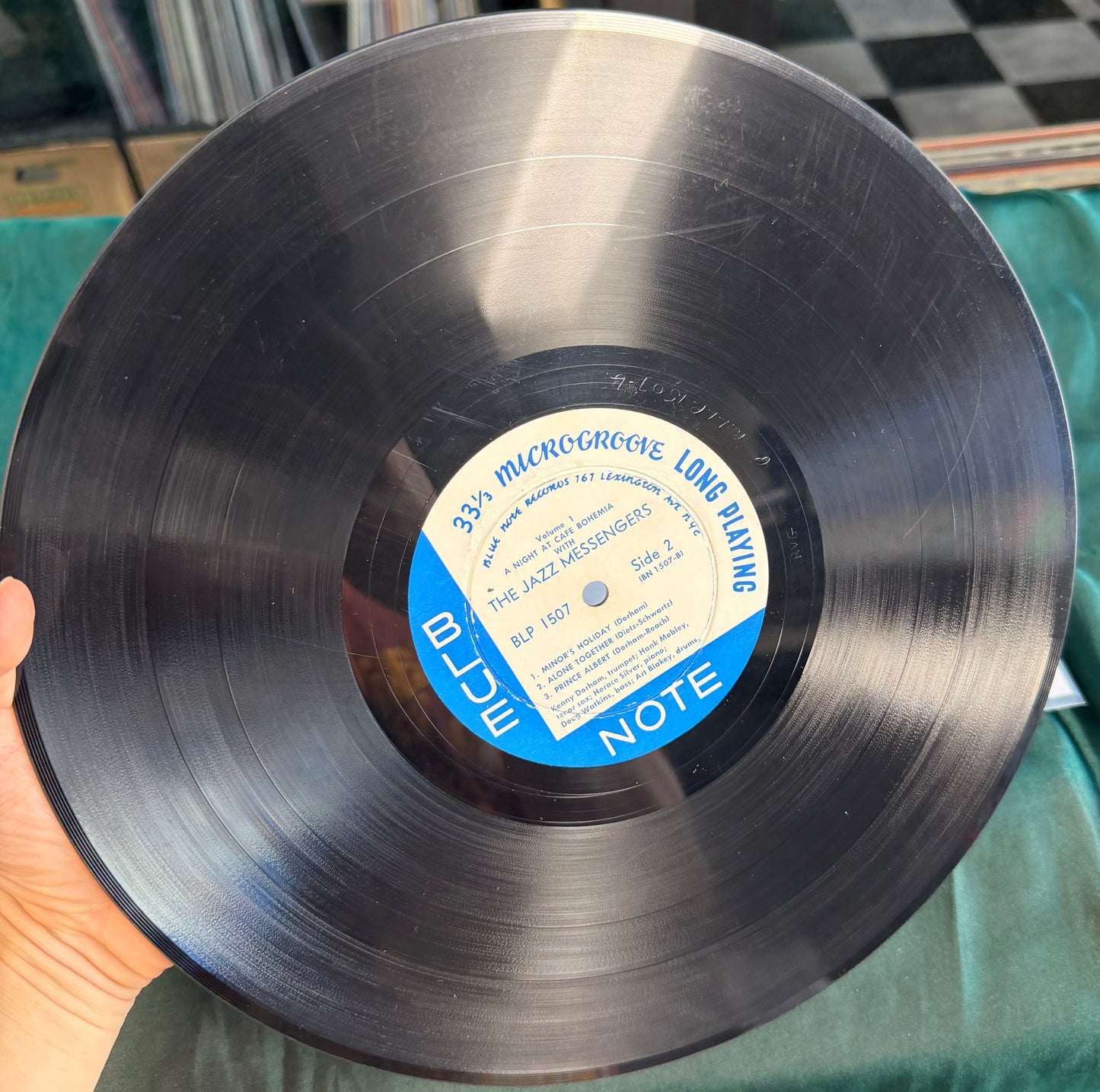 Art Blakey And The Jazz Messengers - At The Cafe Bohemia Volume One 1st Press 1956 Blue Note Lexington