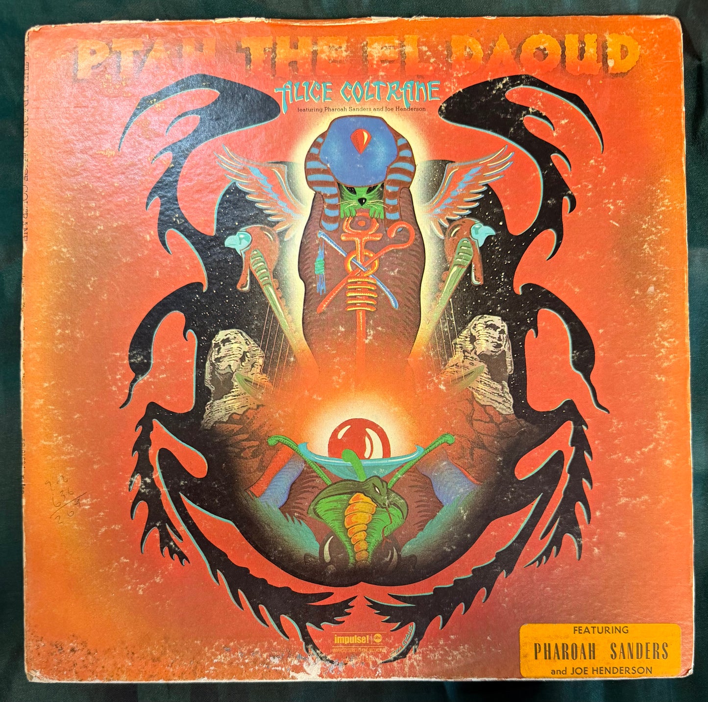 Alice Coltrane - Ptah The El Daoud 1st Press 1970 Impulse