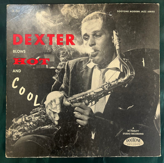Dexter Gordon - Dexter Blows Hot And Cool 1st Press 1955 Red Vinyl Dootone