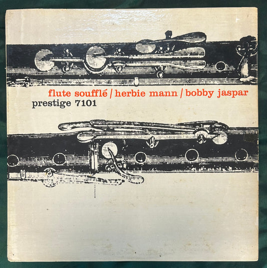 Herbie Mann - Flute Souffle 2nd Press Prestige 1958 Bergenfield Fireworks Label