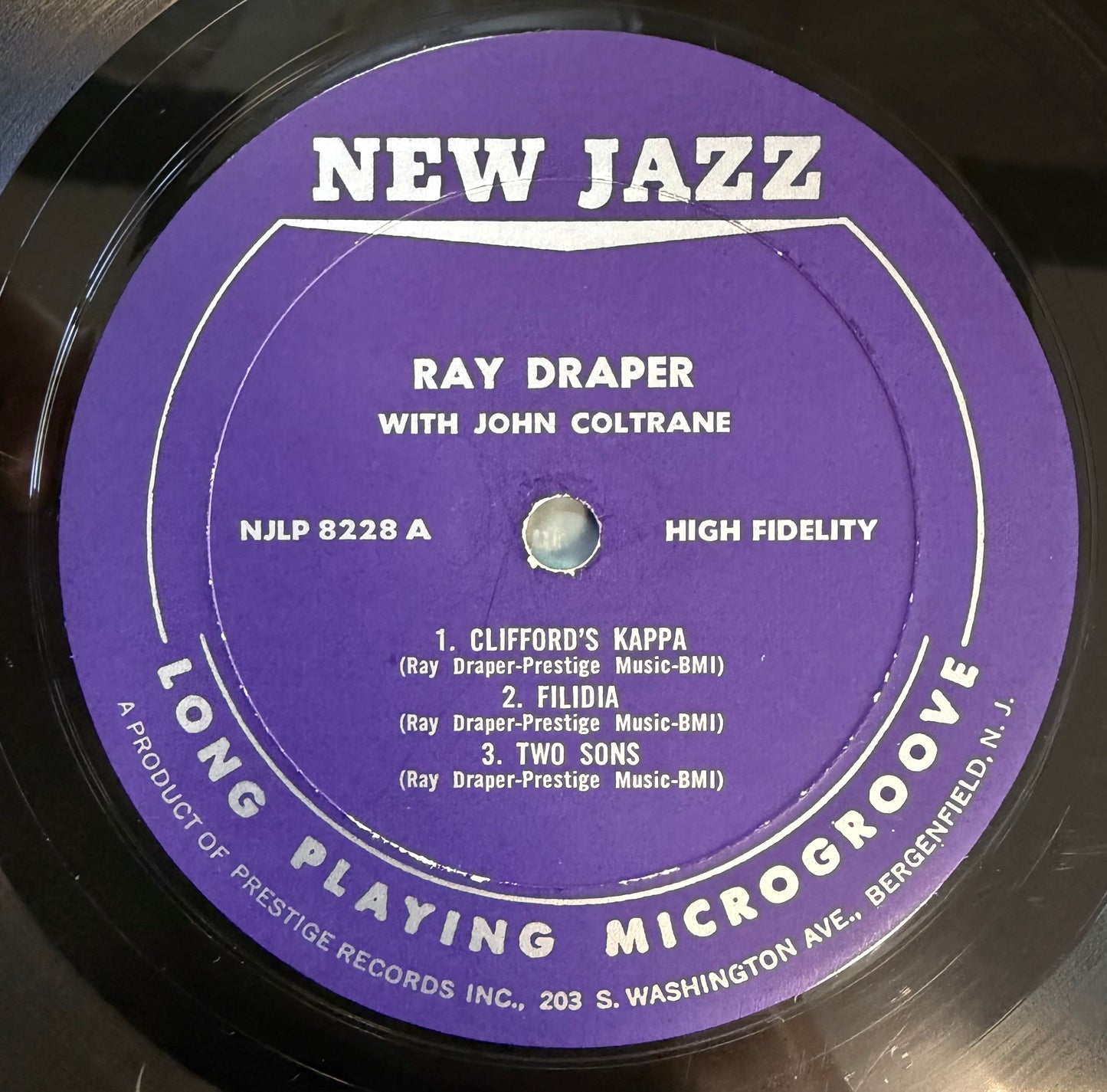 Ray Draper Quintet - With John Coltrane 1963 Press Prestige/New Jazz